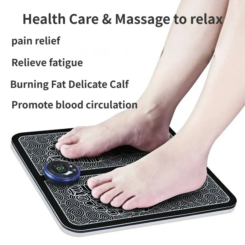Electric EMS Foot Massager Mat – Muscle Stimulation & Pain Relief