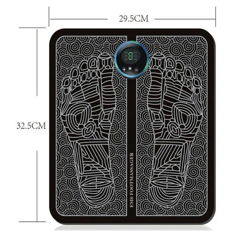 Electric EMS Foot Massager Mat – Muscle Stimulation & Pain Relief
