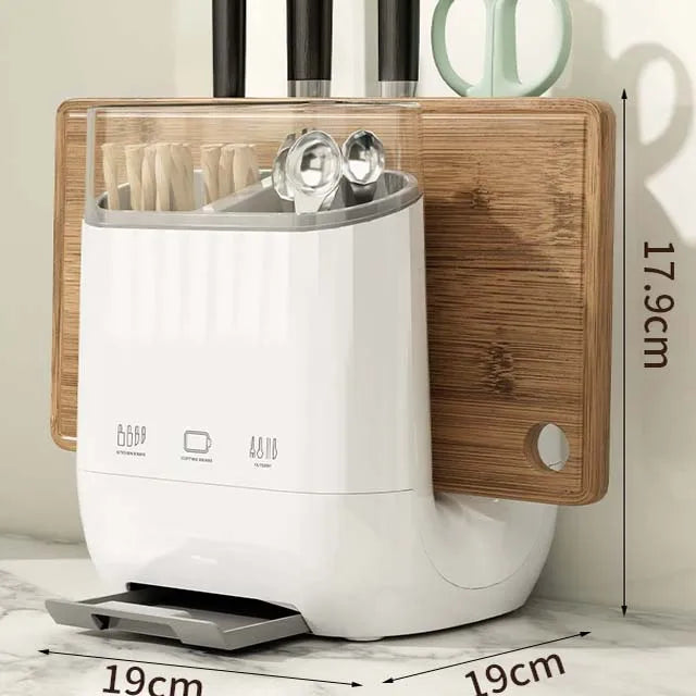 All-in-One Kitchen Organizer – Knife, Utensil & Cutting Board Holder