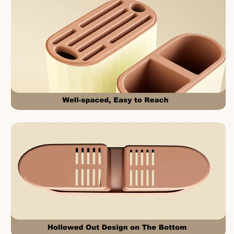 All-in-One Kitchen Organizer – Knife, Utensil & Cutting Board Holder