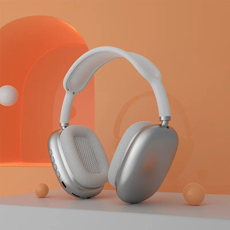 P9 Wireless Bluetooth Headphones – Mic + Noise-Cancelling, HiFi Sound, Sports & Gaming
