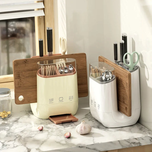 All-in-One Kitchen Organizer – Knife, Utensil & Cutting Board Holder